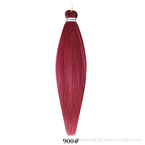 Wholesale Synthetic Jumbo Braids for African Braid Pre Stretched Braiding Hair